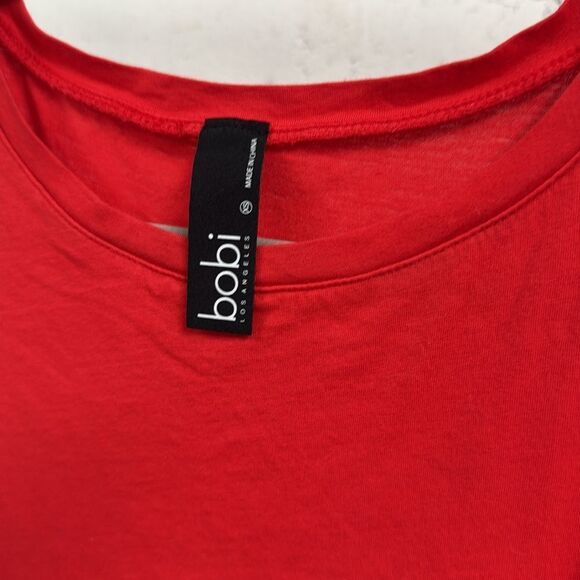 Bobi Red Sheath Mini Dress for a Night Out - Scrunch Side - NWOT - Size XS - Picture 2 of 4